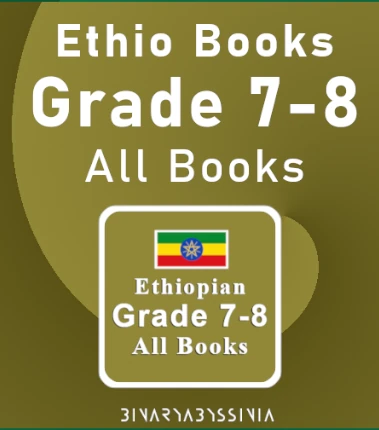 Ethio Books - Grade 7-8 Books Mobile App For Ethiopian Students For Exam and Study Preparation New Curriculem