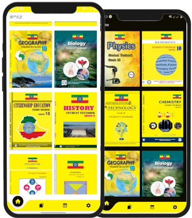 Ethio Books - Grade 10 Textbook Mobile App For Ethiopian Students For Exam and Study Preparation New Curriculem