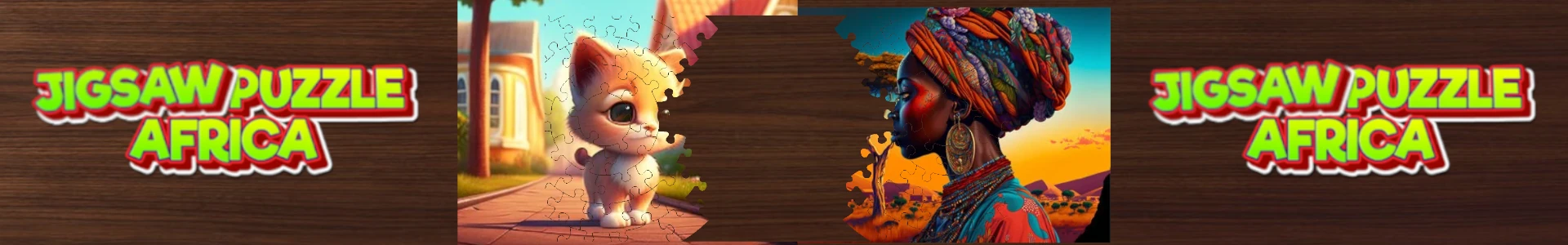 Jigsaw Puzzle African Game